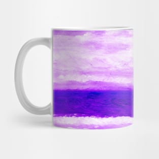 Purple Beach Mug